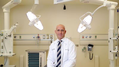 Dr Rakesh Suri, chief executive of Cleveland Clinic Abu Dhabi. Chris Whiteoak / The National