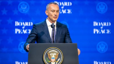 Nickolay Mladenov, director general of Donald Trump's Board of Peace. EPA