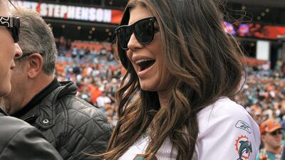 Singer Stacy Ferguson, better known as Fergie, is a minority owner of NFL side Miami Dolphins, along with a whole bunch A-list stars. AFP