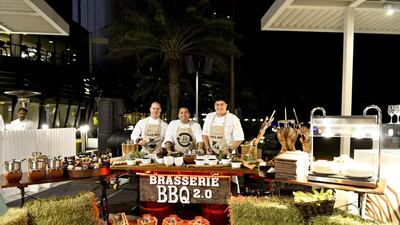 Brasserie 2.0, BBQ, Royal Meridien, Dubai. Courtesy of Brasserie