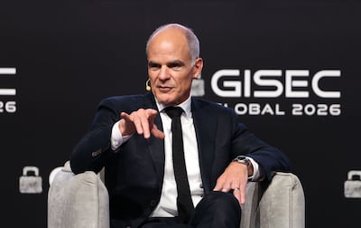 Hollywood actor Michael Kelly said the technology was both 'terrifying' and 'encouraging'. Chris Whiteoak / The National