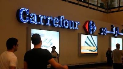 Carrefour in Mall of the Emirates, Dubai. Pawan Singh / The National