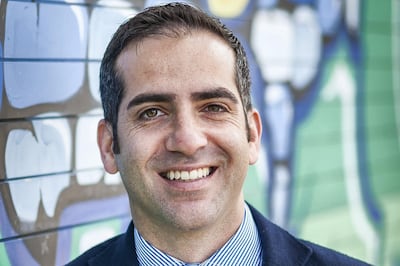 Houman Haddad, head of emerging technologies at the United Nations World Food Programme. Courtesy Houman Haddad