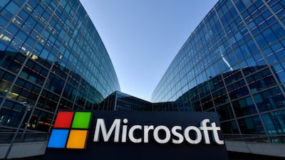 Microsoft's revenue during the April-June period jumped 8 per cent to $56.2 billion. AFP