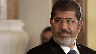 IEgypt’s former president Mohammed Morsi is facing three trials on a wide range of charges, many of which carry the death penalty. Maya Alleruzzo / AP