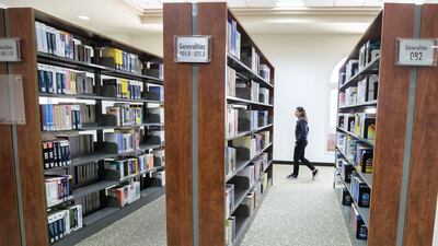 The Sharjah Library. Photo: Ruel Pableo for The National