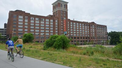 Ponce City Market is on the eastern section of the Atlanta Beltline (Photo by Rosemary Behan)