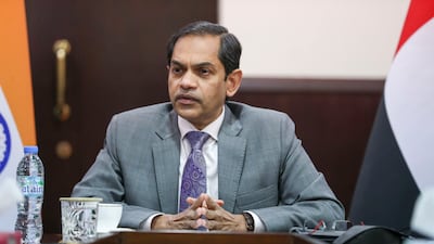 Sunjay Sudhir, ambassador of India to the UAE. Photo: Khushnum Bhandari / The National