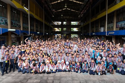 Ahmad Alhendawi's thwarted basketball ambitions set him on the path to one day becoming secretary general of the World Organisation of the Scout Movement.
