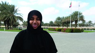 Mariam Al Jaberi used to work as an administrator, but found it unsatisfying. She eventually joined Strata, an aerospace manufacturing company, and is now thriving as a team leader. Sammy Dallal / The National