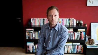Conor Purcell, the Dubai-based author of The Dubai 50: The Ultimate City Guide. Sarah Dea / The National