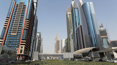 The tenant's rental contract stipulates he must give three months notice before moving out. Pawan Singh / The National