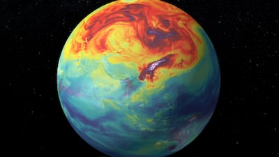 The partnership between UAE artificial intelligence company G42 and global chip maker Nvidia is expected to boost weather forecasting globally. Getty Images