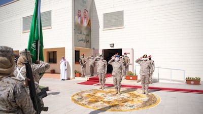 The change in early 2021 to allow women into the Saudi military came as part of the kingdom's Vision 2030 programme.