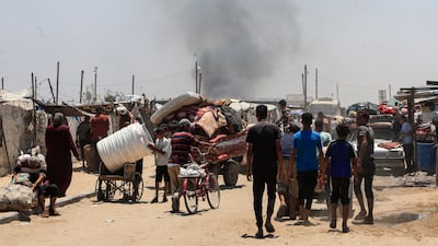 Many displaced Palestinians have fled to Khan Younis in the south of Gaza. Reuters
