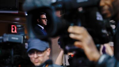 The Speaker of the House of Representatives, Mike Johnson. AFP