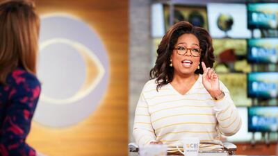 Oprah Winfrey has aggregated wisdom from a range of famous figures for her latest book, below, such as Justin Timberlake. Getty