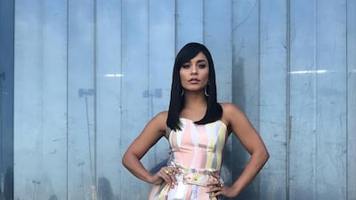 Vanessa Hudgens wears Madiyah Al Sharqi