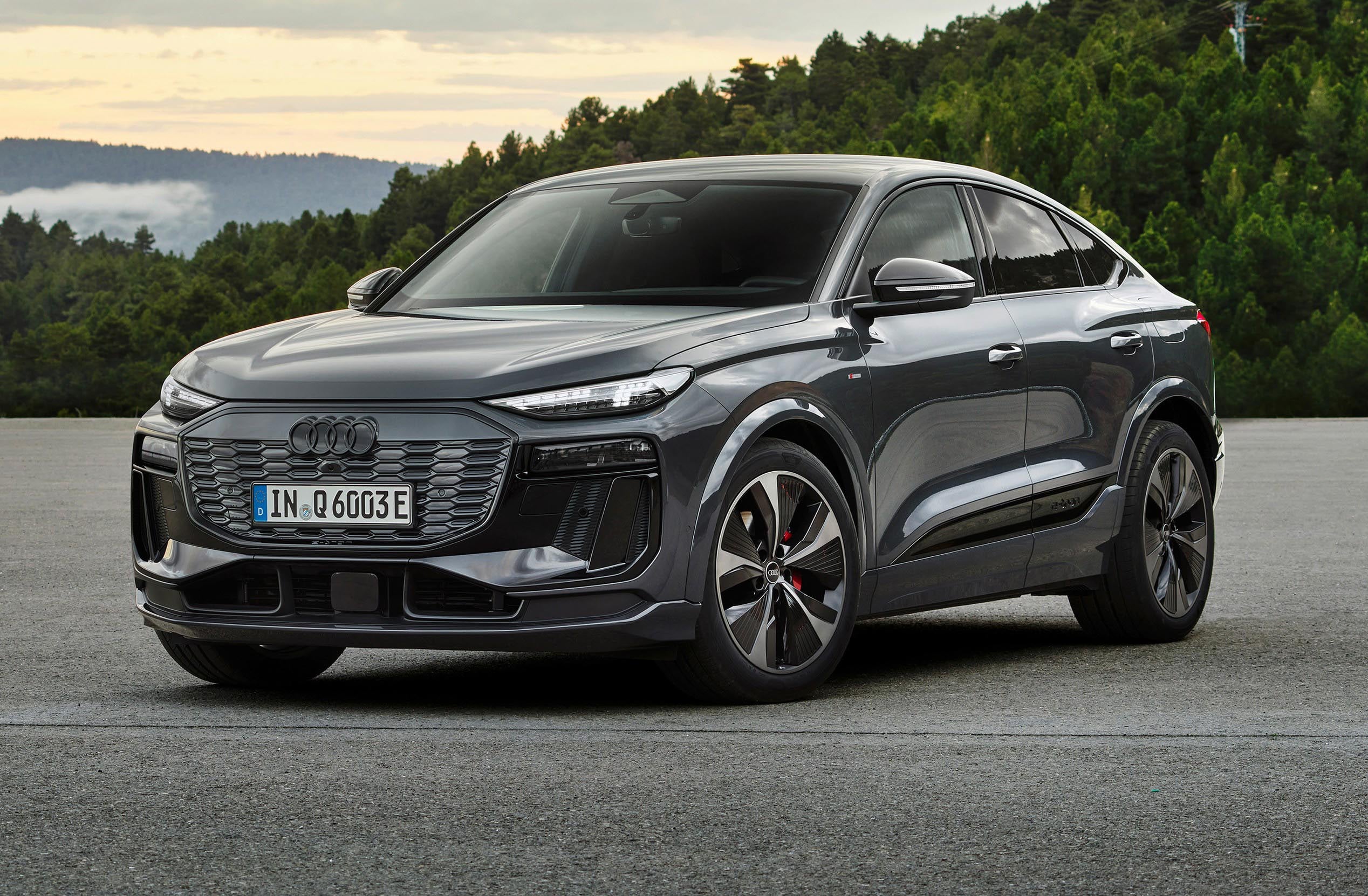 The Audi Q6 Sportback e-tron offers a claimed driving range of up to 656km. Photo: Audi