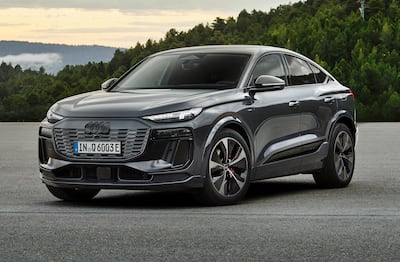 The Audi Q6 Sportback e-tron offers a claimed driving range of up to 656km. Photo: Audi