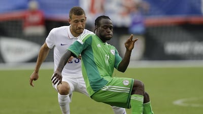 Nigerian Victor Moses is on his way to Stoke City. AFP