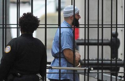 In this Feb. 3, 2016 file photo, Adnan Syed enters Courthouse East in Baltimore prior to a hearing. Photo / AP