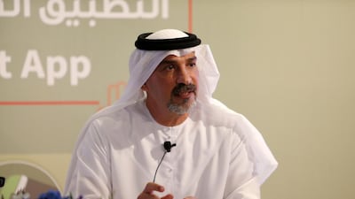 Khaled Al Kamda, director general of the CDA, encouraged residents to take photos of cars in which children are seated in the front and report it to police. Pawan Singh / The National