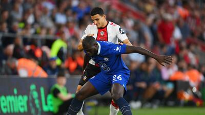 Kalidou Koulibaly 3/10: Like Azpilicueta, was exposed often by the Saints. Got dragged in by Adams for the second and was too eager to commit throughout. Getty