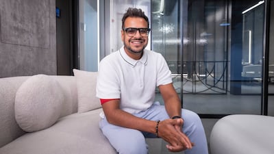 Shabbir Mithaiwala runs an architectural glass company in the UAE. Antonie Robertson / The National