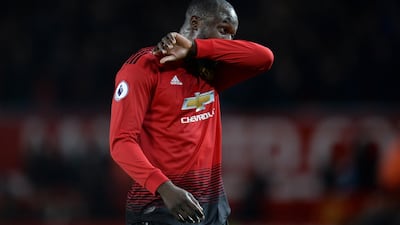 Manchester United's Romelu Lukaku after the match. Reuters