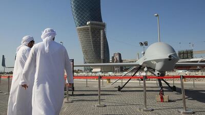 Visitors to Idex in 2013. This year's event in Abu Dhabi runs from February 22 to 26. Ravindranath K / The National