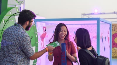 Abu Dhabi, United Arab Emirates - Club Social Festival at Yas Beach. Khushnum Bhandari for The National