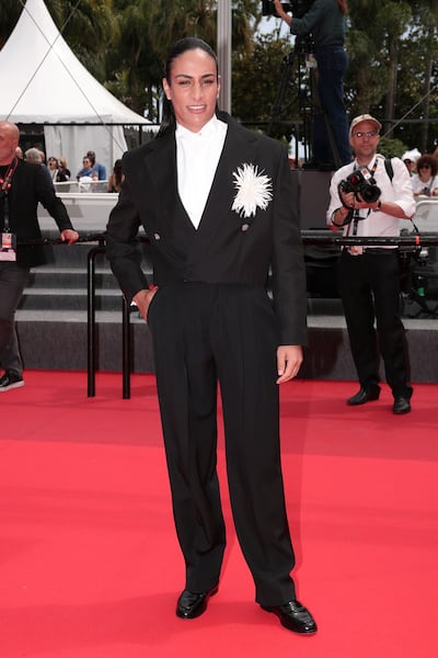 Imane Khelif wears Chanel for her Cannes Film Festival debut. Photo: Chanel