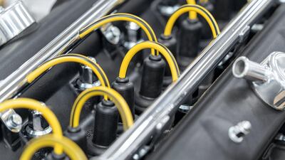 While visually recreating a bygone era, the DB4 GT Zagato Continuation features modern mechanicals. Courtesy Aston Martin