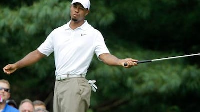 Tiger Woods was not happy with his putting at the Bridgestone Invitational. Many wonder if he will ever be happy with his game again.