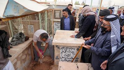 The cemetery includes several styles of burials, including lower graves and tower-like graves that reflect status and respect