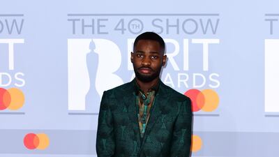 Dave arrives at The Brit Awards 2020 at the O2 Arena on Tuesday, February 18, 2020 in London, England. Getty Images
