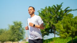 Mohamed Selim will be taking part in the 2.5km run during the Open Masters Games Abu Dhabi. Photo: Mohamed Selim