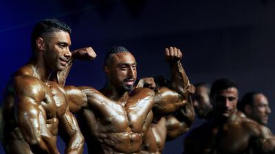 More than 100 competitors took to stage in Fujairah for the 14th edition of the championships. Satish Kumar / The National