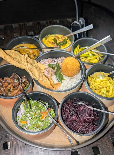 The traditional Sri Lankan curries are so good that I opt for the same dish two nights in a row. Hayley Kadrou / The National