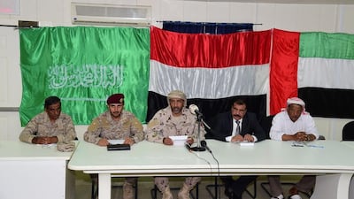 Staff Brig Musallam Al Rashidi, Commander of UAE Force in Hadhramout, said pro-government forces were now pursuing the militants, many of whom have fled towards Shabwa province. Photo by WAM