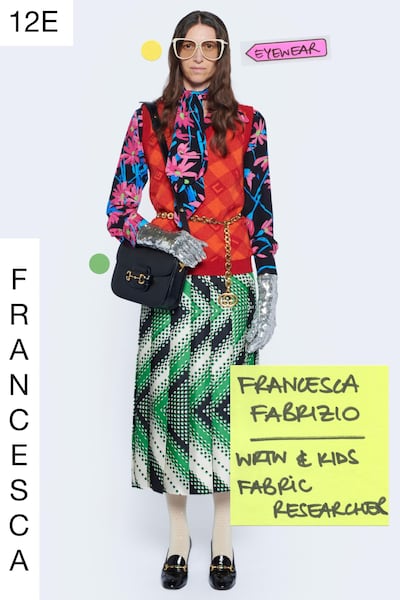 Gucci cruise 2021. Courtesy Gucci