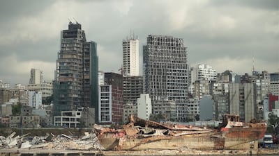 The investigation into the explosion at Beirut port in August 2020 has yet to be concluded. Photo: Cherine Yazbeck