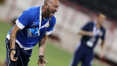 Walter Zenga wants his Al Jazira side to continue building on the recent positive results they have had in Asian Champions League, even though they have already qualified for the knockout stage. Karim Jaafar / AFP