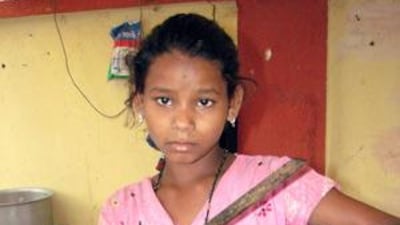 Chunmun Kumari, 13 helps her mother and siblings at the eatery for 10-12 hours a day to earn a livelihood.