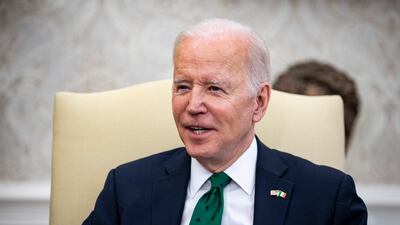 US President Joe Biden often refers to his Irish roots. EPA