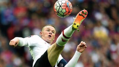 Manchester United’s Wayne Rooney in action during the English FA Cup final between Crystal Palace and Manchester United at Wembley in London, Britain, 21 May 2016. Andy Rain / EPA