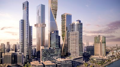 A rendering of the Southbank area of Melbourne. Courtesy Norm Li