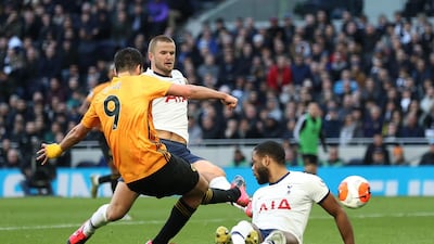 March 1: Spurs 2 Wolves 3 (Premier League). Raul Jiminez scored the winner as spurs were beaten for a third game in a row, following the Euro loss to Leipzig and London derby defeat to Chelsea in the league. The win moved Wolves above Spurs in the league and Mourinho's team currently sit seventh - five points behind fourth-placed Chelsea. PA