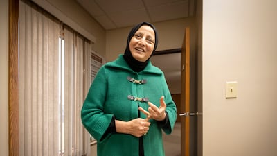 One of the key figures in McKinney's transformation was Bibi Bahrami, a mosque leader at the Islamic Centre of Muncie, who responded to the veteran's anger with compassion. AP Photo